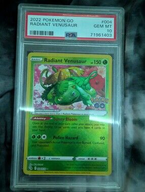 2022 POKEMON GORADIANT VENUSAUR#004 GEM MT 10